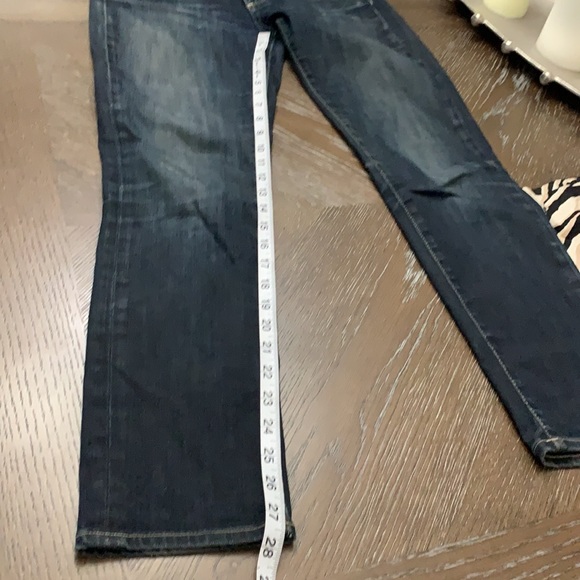 Paige Skyline Ankle Peg dark wash stretch jeans - Picture 13 of 17